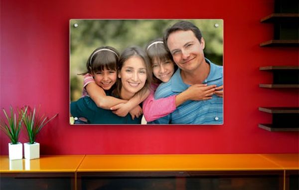 glass made photo frame