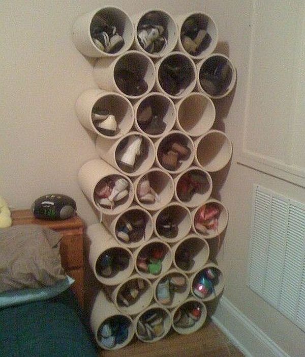 Circular shoe rack