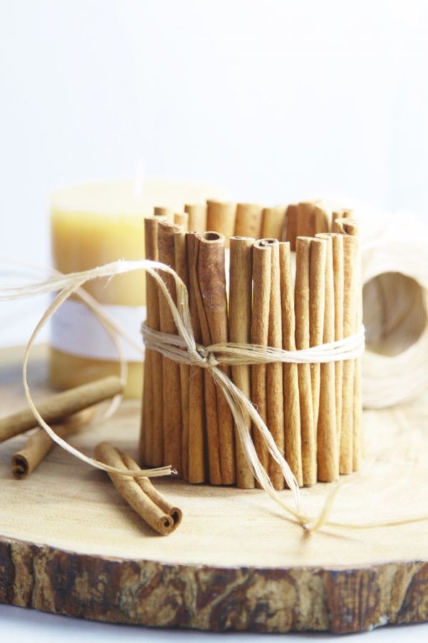 Cinnamon candles