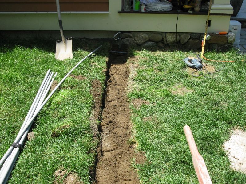 Digging A Trench