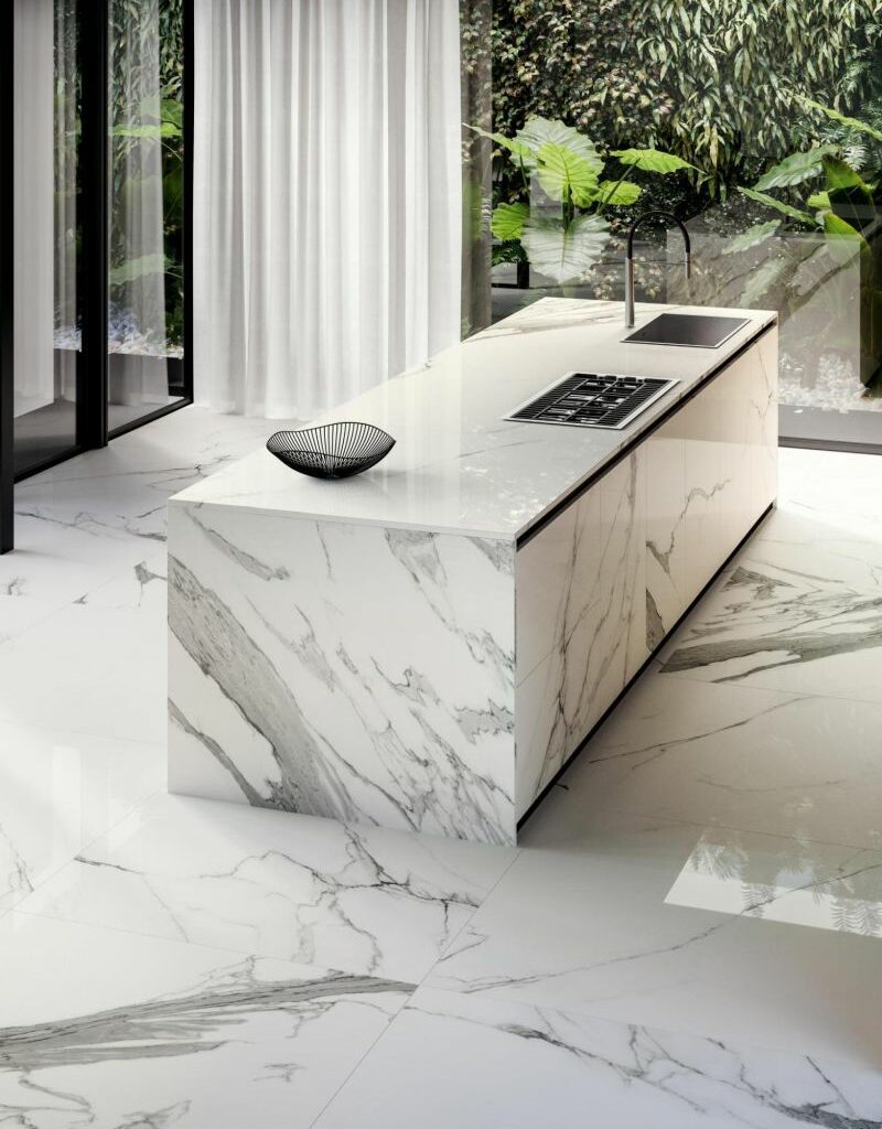 White Kitchen Tiles