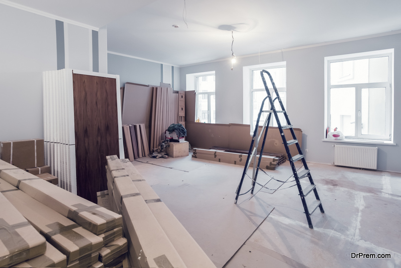 renovating the home